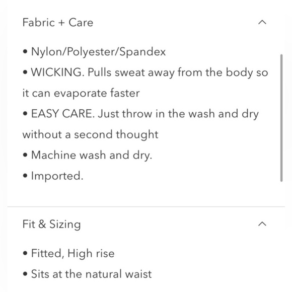 Athleta Altitude Stash Tight Pants Size M - Picture 6 of 7